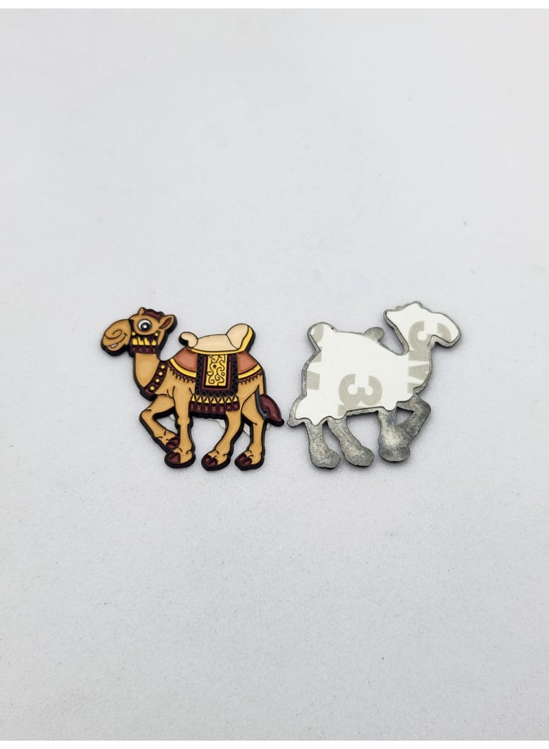 Kipfy This is a camel-shaped tourist souvenir, likely a sticker - Image 2